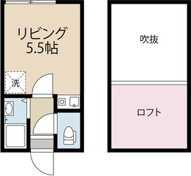 グリーンコーポ大手町の物件間取画像